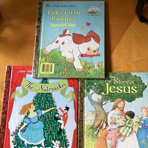 Set - Poky Little Puppy, The Nutcracker, The Story of Jesus